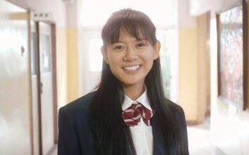 「中学生日記」出演時の篠原ゆき子