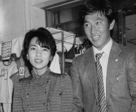 田尾安志と妻の宏子