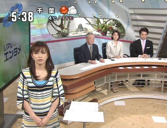「NNN Newsリアルタイム」に出演する伊藤綾子