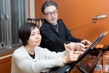 渡辺香津美と妻の谷川公子