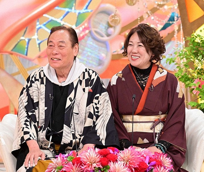 ヨネスケと現在の妻・陽子