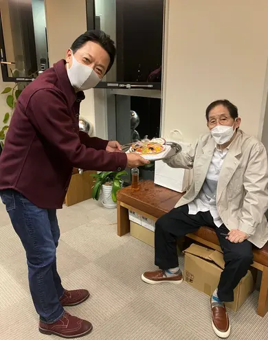 風見しんごと萩本欽一